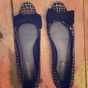 Via Spiga Ponyskin flats